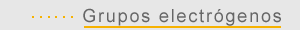 Grupos electrógenos